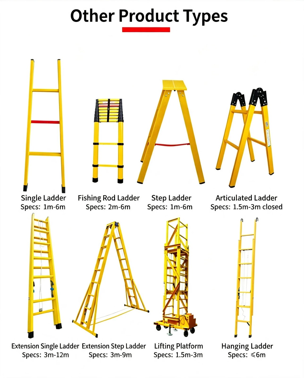 3 m FRP Insulated Folding Step Ladder (A-Frame) detail 7