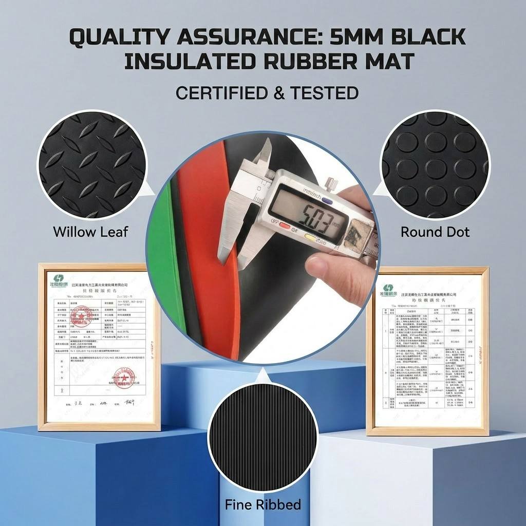 IEC 61111 5 kV / 10 kV / 35 kV High Protection Mat detail 5