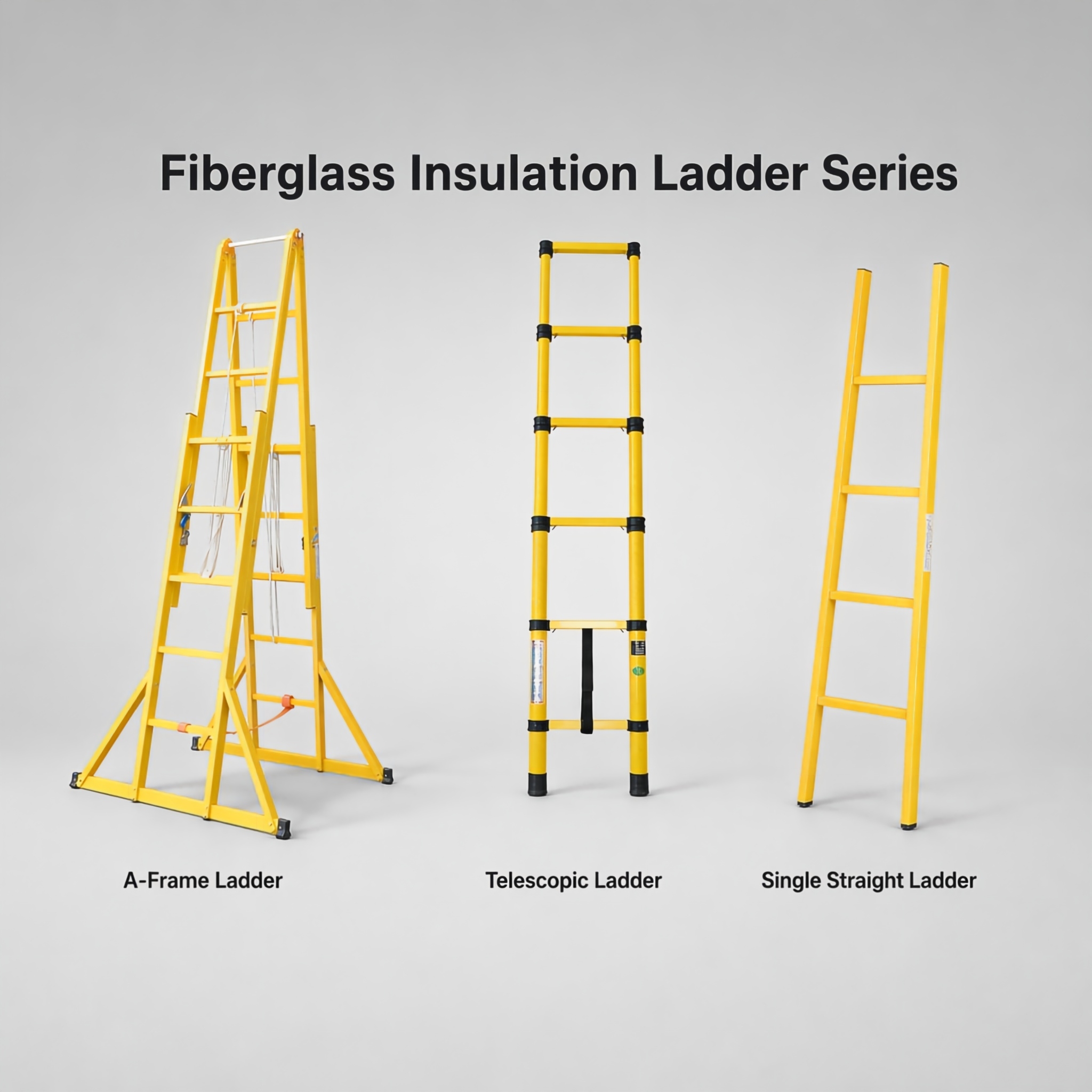 FRP Insulated Extension Ladder detail 2