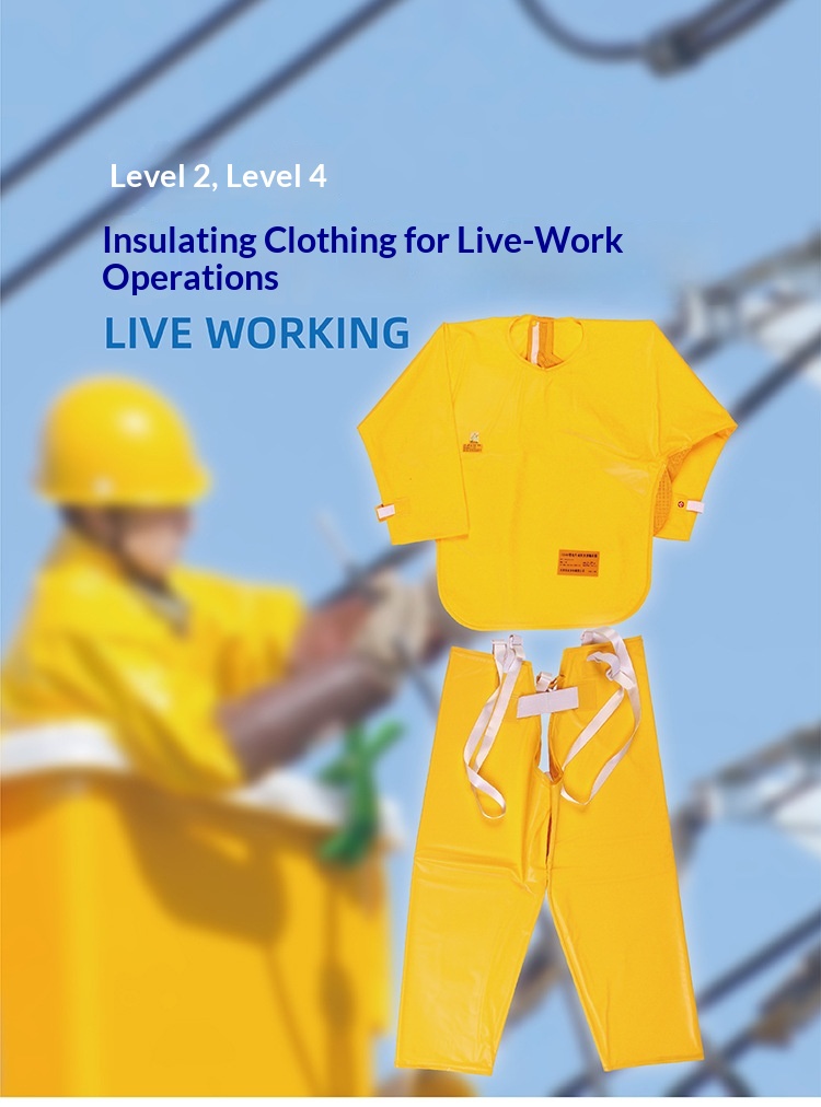 35kV High-Voltage Insulating Suit (Class 4 Live-Line Suit) detail 2