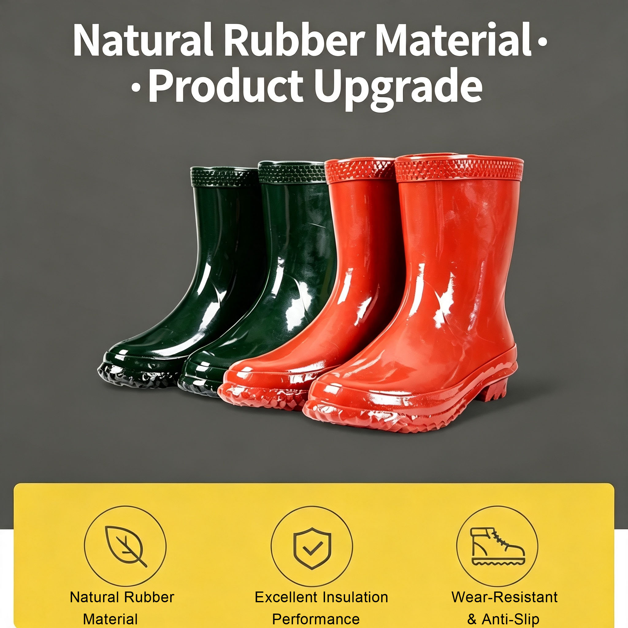 35kV Insulated Rubber Boots for Power Construction detail 4