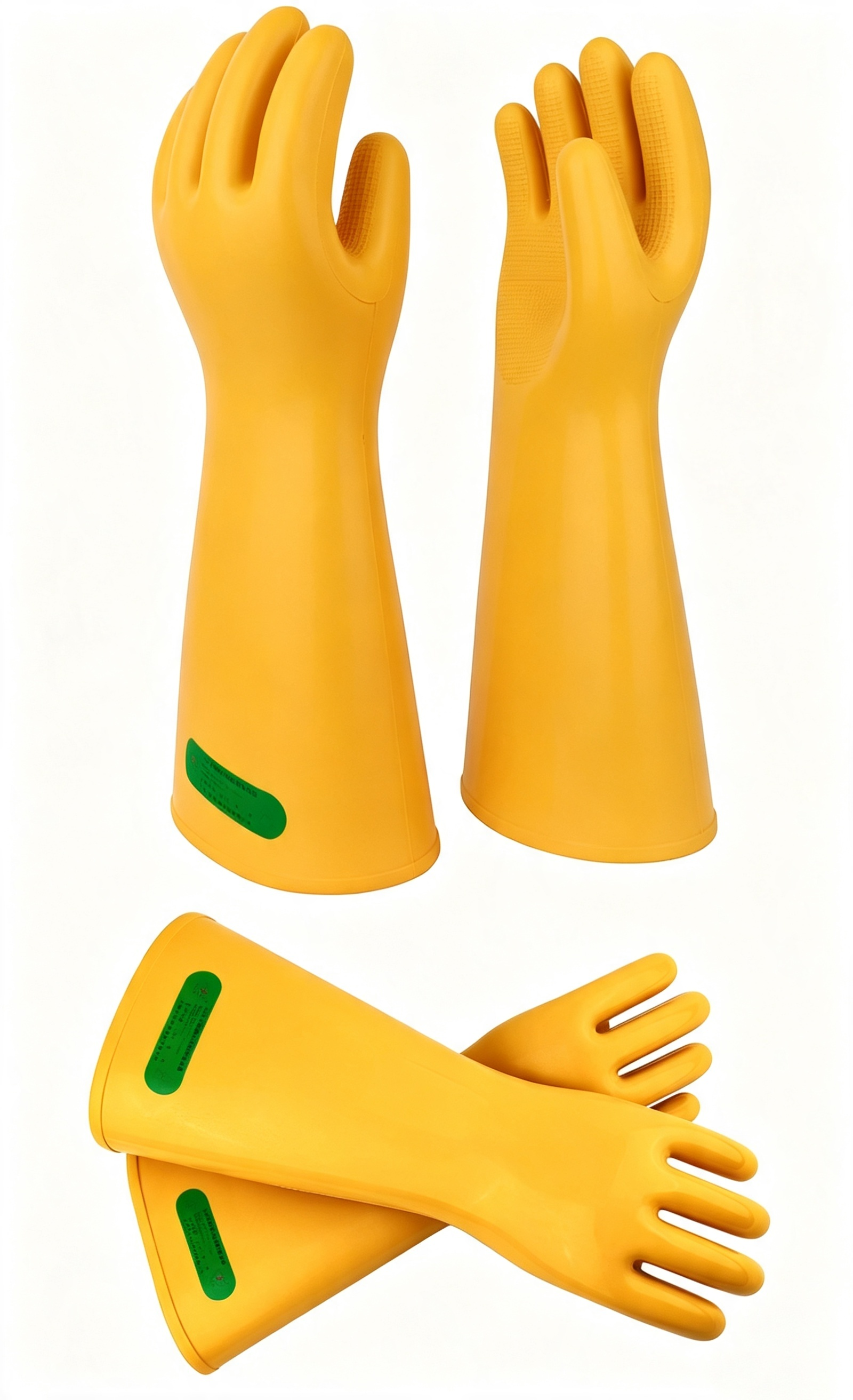 35kV Insulating Rubber Gloves for Live-Line Work detail 4