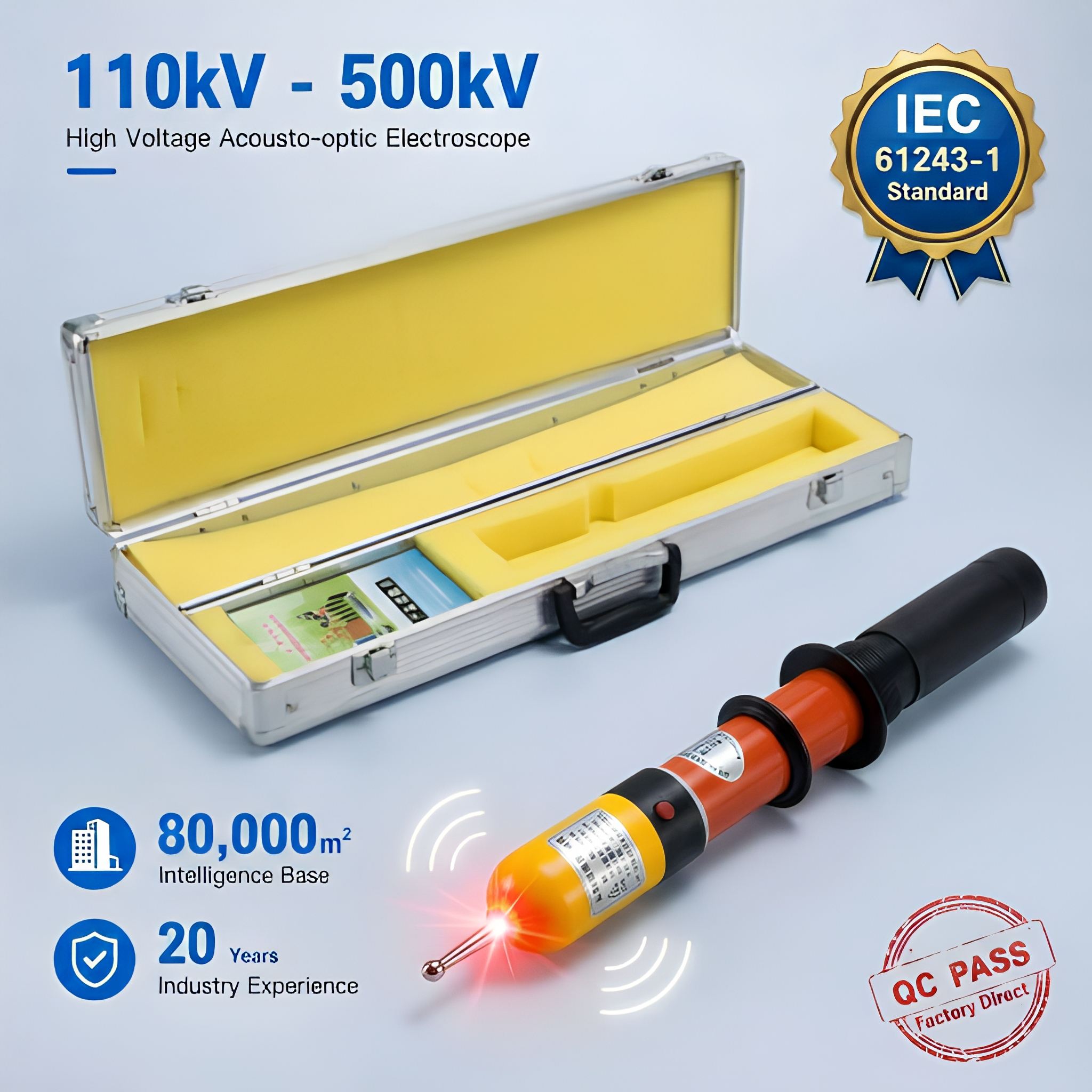 IEC 61243-1 High Voltage Detector (up to 110 kV)